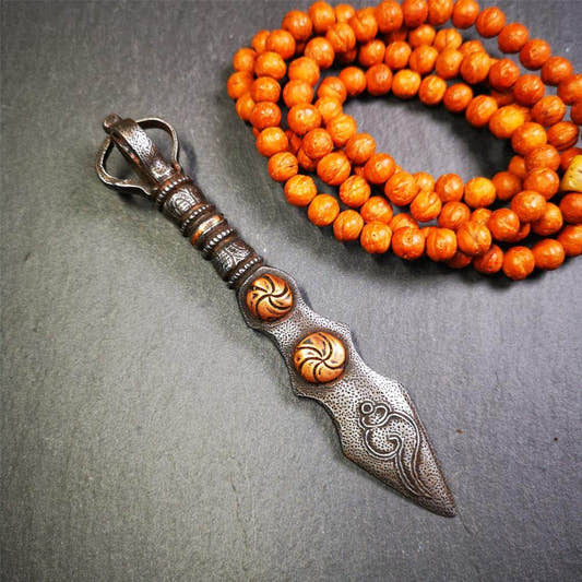 Mansusri Sword - Tibetan Buddhist art, front view