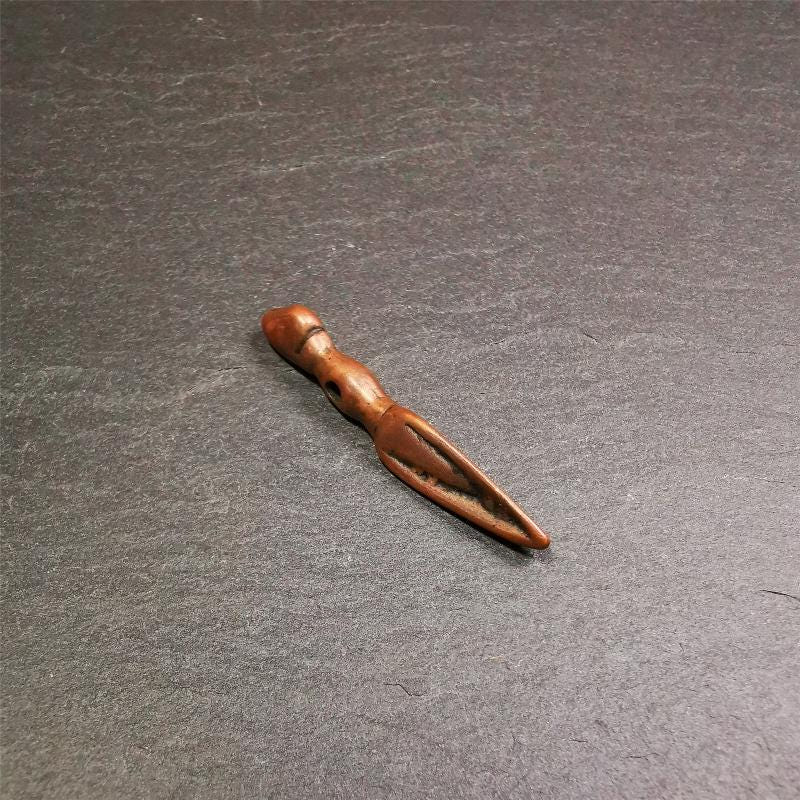 Phurba Pendant- 1.85" - Tibetan Buddhist art, view 12