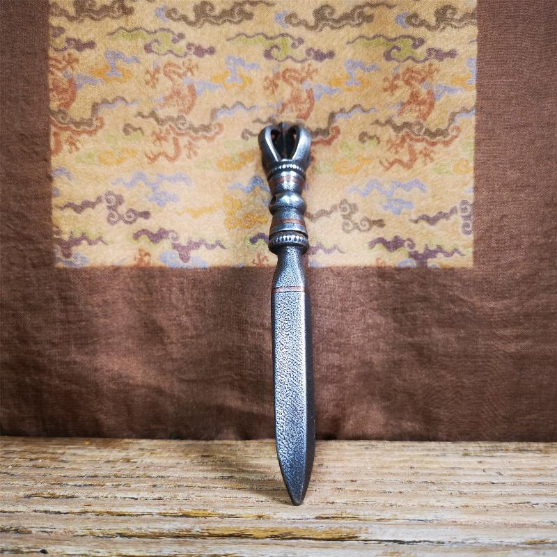 Kila Phurba - 5.1" - Tibetan Buddhist art, detailed view