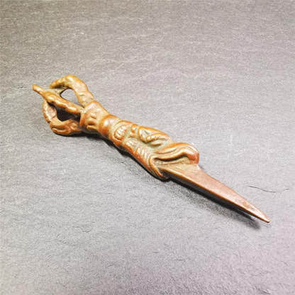 Dragon Phurba - 2.6" - Tibetan Buddhist art, view 7