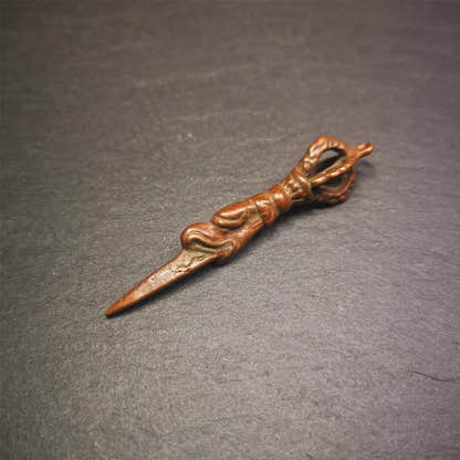 Dragon Phurba - 2.6" - Tibetan Buddhist art, view 8