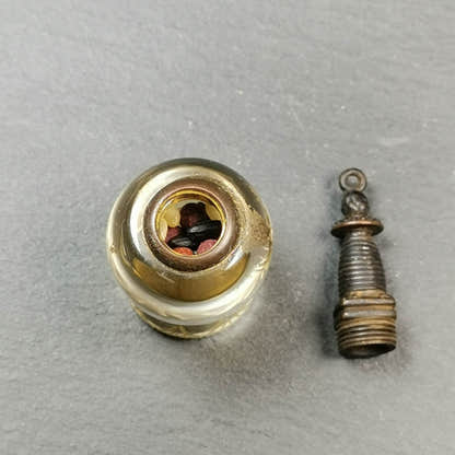 Buddhist Amulet,Crystal Stupa Pendant,Pagoda,Buddhist Tower,Gau Shrine - Tibetan Buddhist amulet, view 13