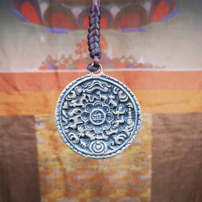 Old Melong 2.12" - Tibetan Buddhist art, view 7