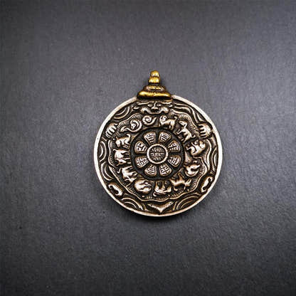Old Melong 1.97" - Tibetan Buddhist art, view 10