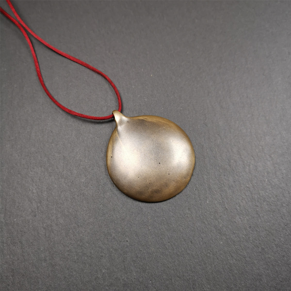 Chenrezig Om Melong Amulet 1.58" - Tibetan Buddhist amulet, view 9
