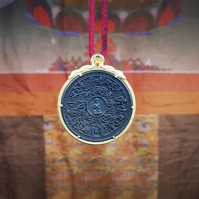 Chenrezig Om Melong 2.1" - Tibetan Buddhist art, view 7