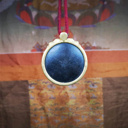 Chenrezig Om Melong 2.1" - Tibetan Buddhist art, view 8