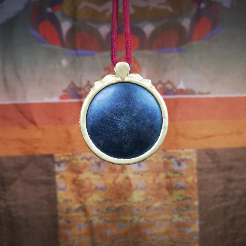 Chenrezig Om Melong 2.1" - Tibetan Buddhist art, view 8