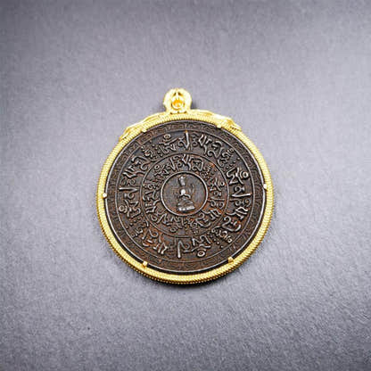 Chenrezig Om Melong 2.1" - Tibetan Buddhist art, view 9