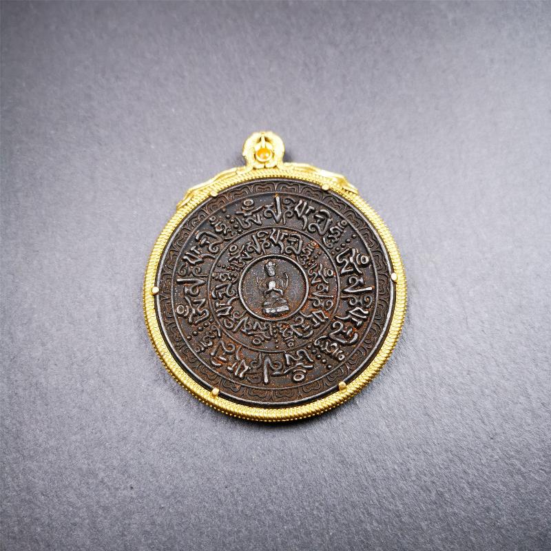 Chenrezig Om Melong 2.1" - Tibetan Buddhist art, view 9