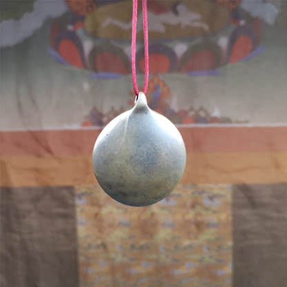 Chenrezig Om Melong Amulet 1.58" - Tibetan Buddhist amulet, view 5