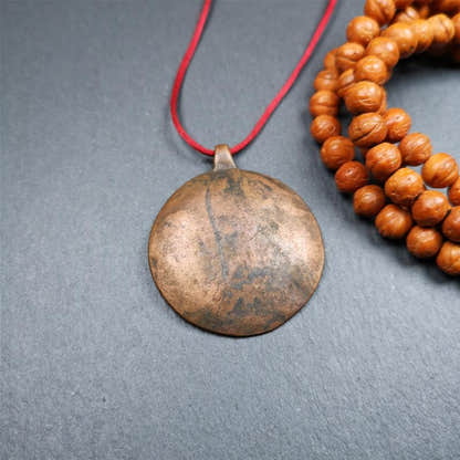 Old Longevity Melong 1.57" - Tibetan Buddhist art, view 5