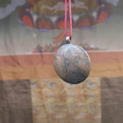 Old Longevity Melong 1.57" - Tibetan Buddhist art, view 8