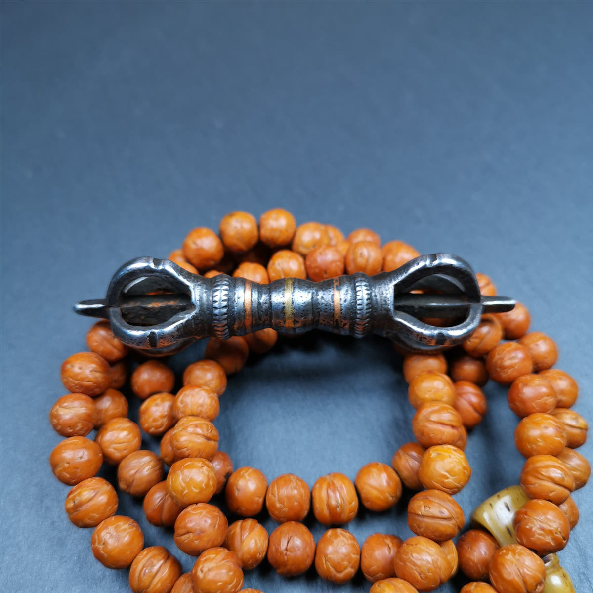 Five-Pronged Vajra 2.95" - Tibetan Buddhist vajra, view 4