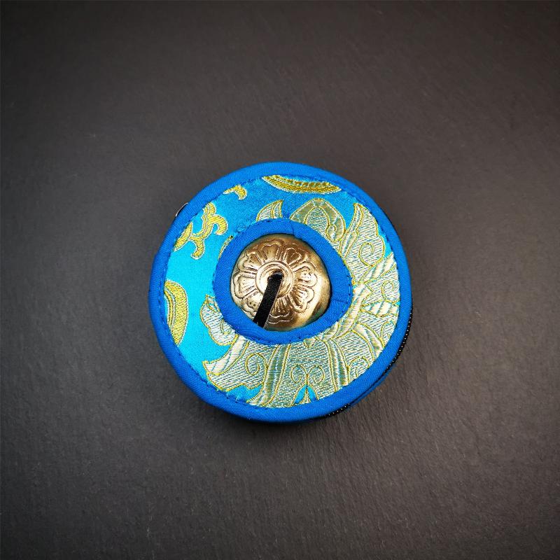 Bronze Tingsha Set - Cloud Pattern - 3.5" - Tibetan Buddhist art, view 9