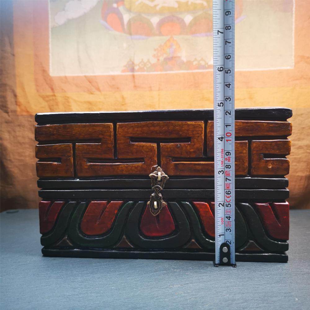 Vintage Vajra and Bell Set - Tibetan Buddhist vajra, size reference