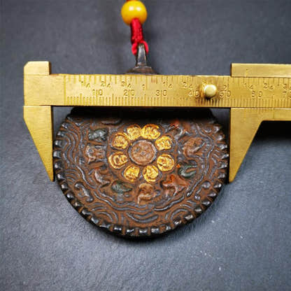 Troma Nagmo Melong 2.2" - Tibetan Buddhist art, view 9