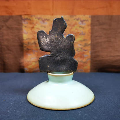 Green Tara 2.44" - Tibetan Buddhist statue, view 8