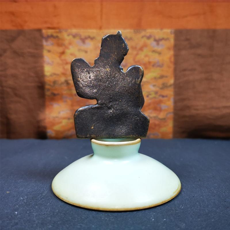 Green Tara 2.44" - Tibetan Buddhist statue, view 8