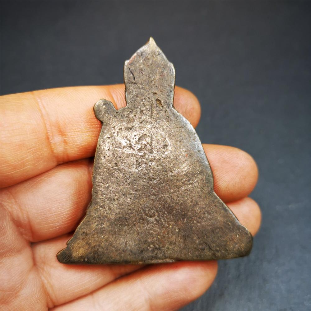 Guru Rinpoche 2.36" - Tibetan Buddhist art, view 8