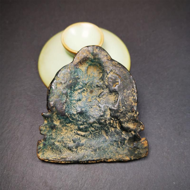 Amitayus Statue 3.1" - Tibetan Buddhist statue, view 4