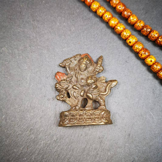 Dorje Legpa,Vajra Sadhu 1.97" - Tibetan Buddhist statue, front view