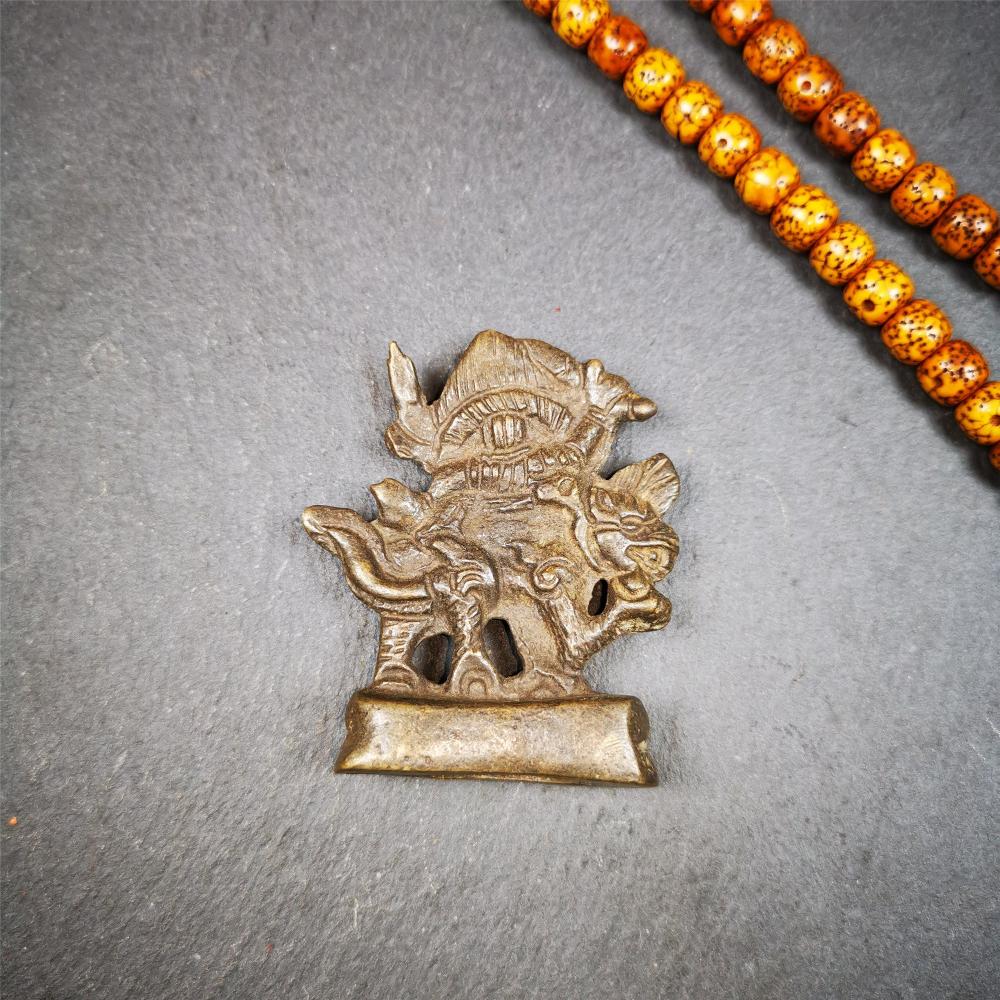 Dorje Legpa,Vajra Sadhu 1.97" - Tibetan Buddhist statue, detailed view