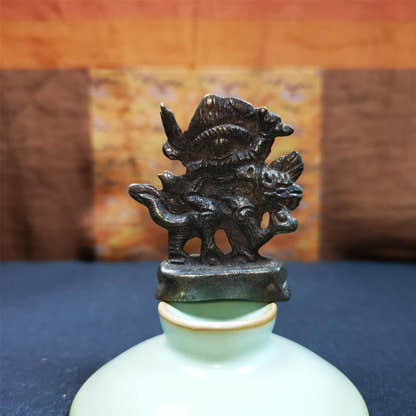 Dorje Legpa,Vajra Sadhu 1.97" - Tibetan Buddhist statue, view 4