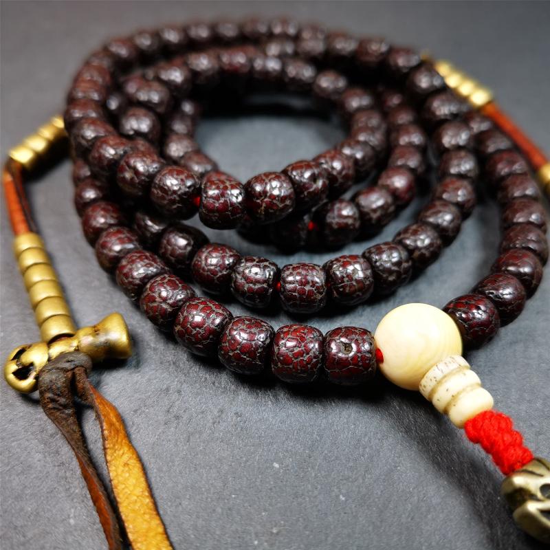 Old Lotus Seed Mala,0.32"