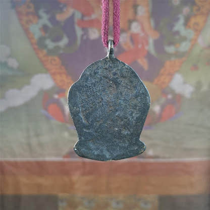 Manjusri Sword Amulet 2.2" - Tibetan Buddhist amulet, view 8