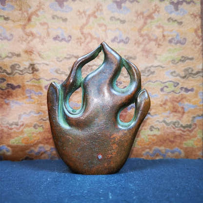 Shakyamuni Statue 2.9" - Tibetan Buddhist statue, view 6