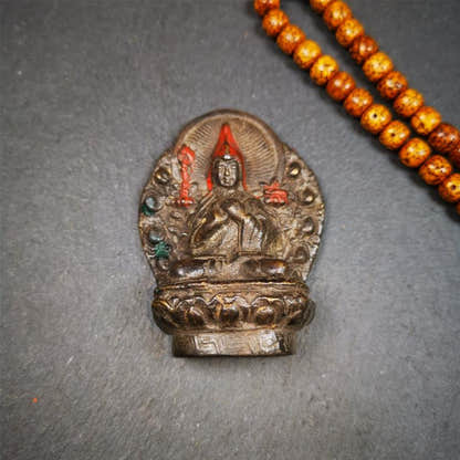 Je Tsongkhapa 2.6" - Tibetan Buddhist statue, view 6
