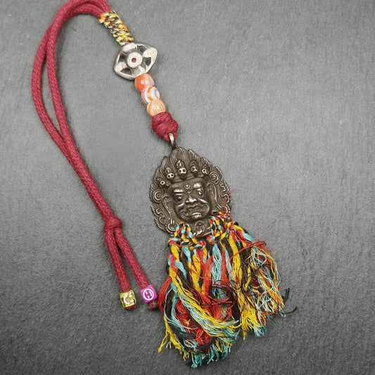 Thokcha Amulet,Mahakala Pendant, Buddhist Protector - Gandhanra-ART