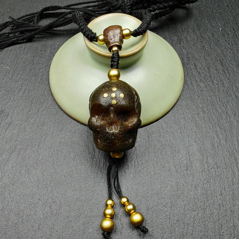 Amulet,Citipati Skull Charm