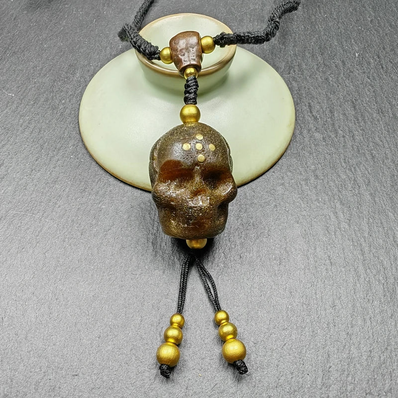 Amulet,Citipati Skull Charm