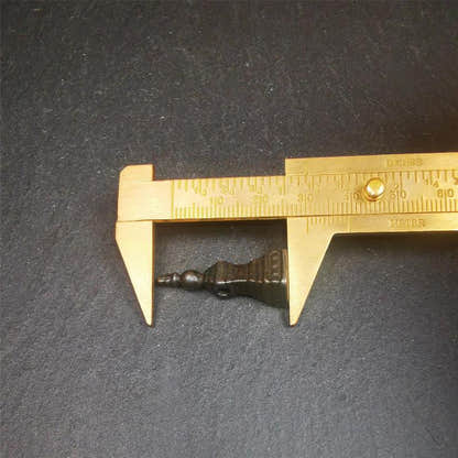 Stupa Amulet 1.22" - Tibetan Buddhist amulet, view 9