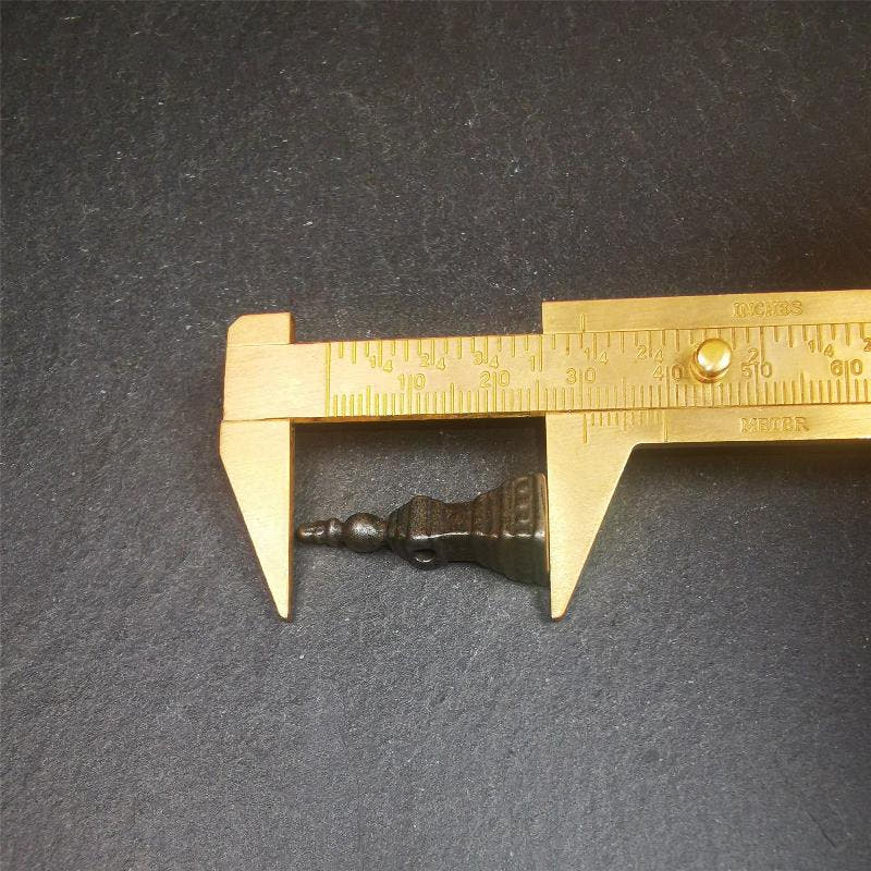 Stupa Amulet 1.22" - Tibetan Buddhist amulet, view 9
