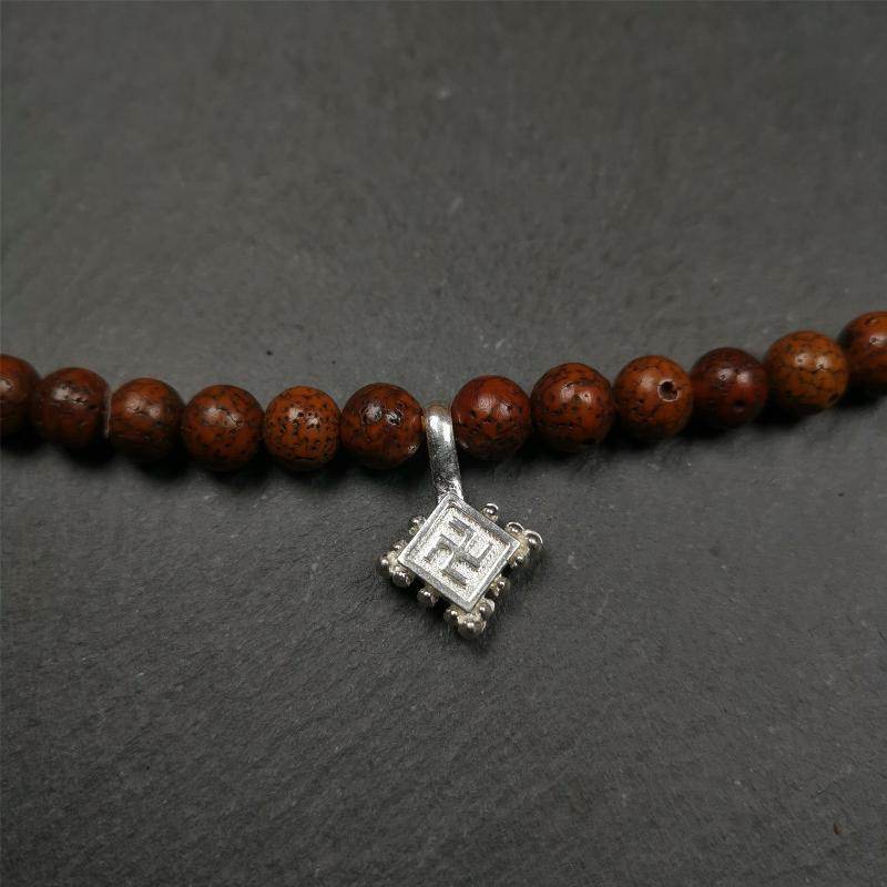 Silver Bead Counter Clips - Tibetan Buddhist art, view 7