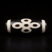 5 Eyes Lightning Dzi Bead