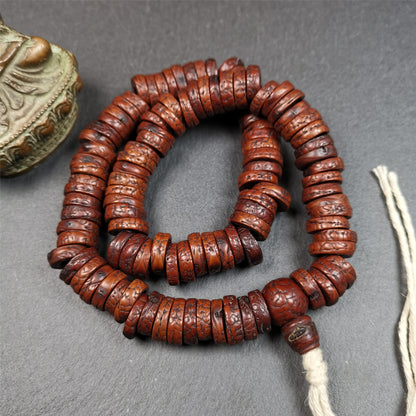 Old Bodhi Seed Mala 0.55"