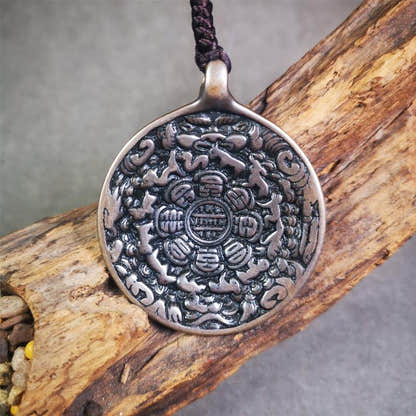 Copper Melong 1.88" - Tibetan Buddhist art, view 6