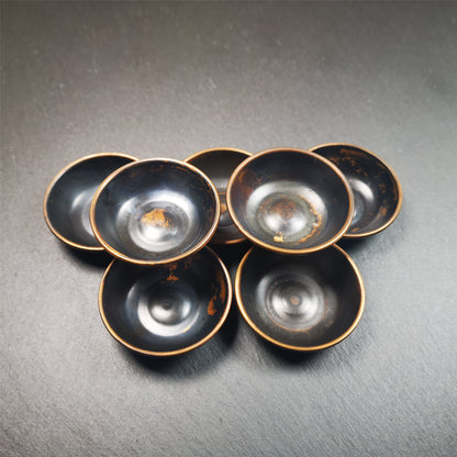 Small Water Offering Bowls Set 1.89"