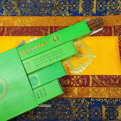 Green Tara Incense Pack - Traditional Tibetan Incense Sticks from Kathok Monastery - for Spiritual Practice, Relaxation, and Meditation