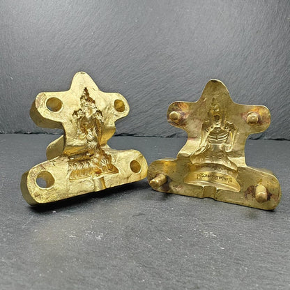 Green Tara Tsa Tsa Mold (Full Body) - 4cm Height: Tibetan Buddha Statue Maker for Ritual Sacred Art & Offering