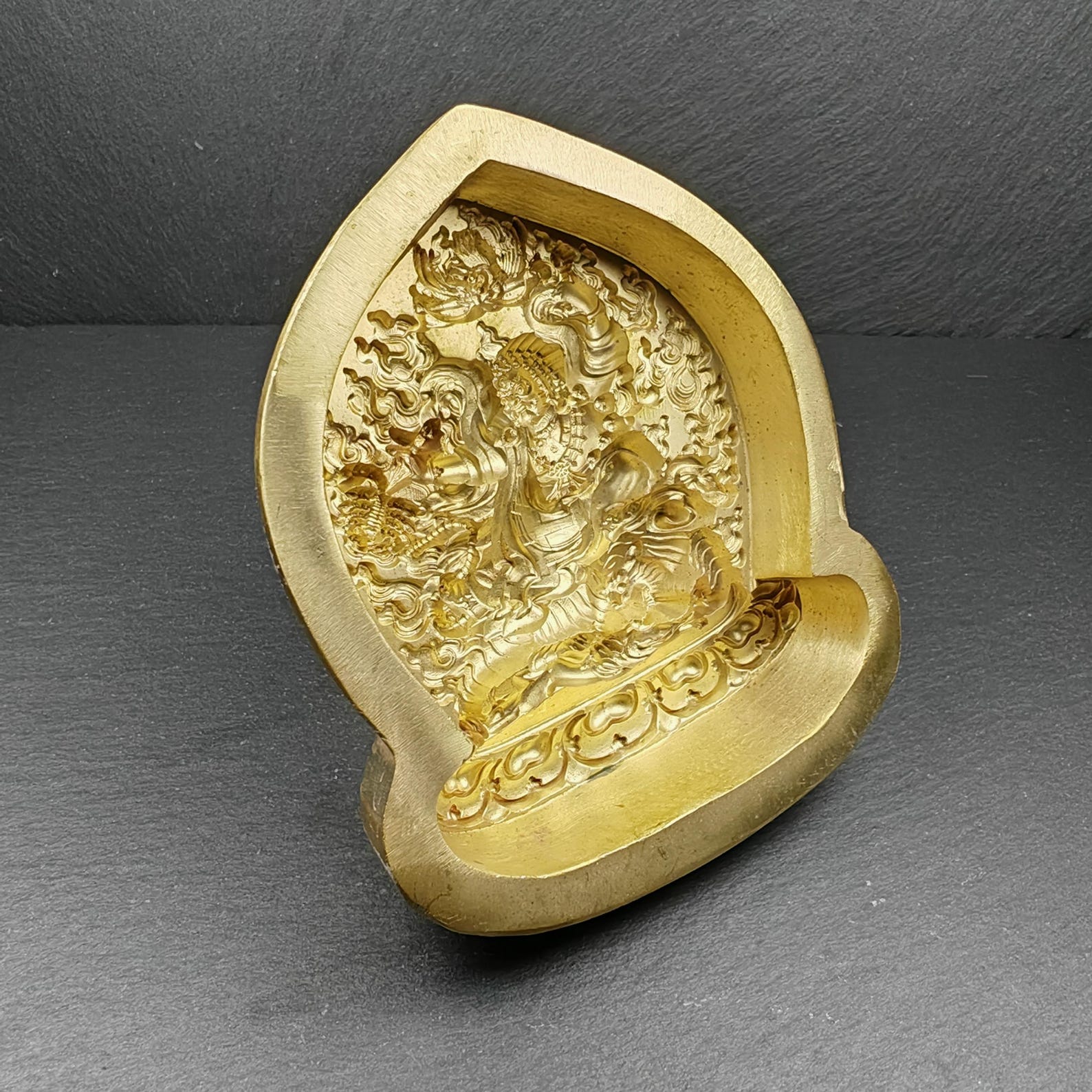 Guru Dorje Drollo / Guru Rinpoche Tsa Tsa Mold - 9cm Height: Tibetan Buddha Statue Maker for Ritual Sacred Art & Offering