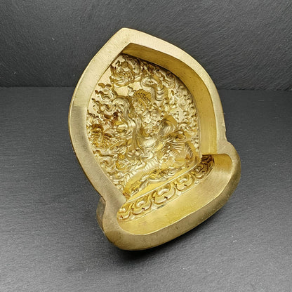 Guru Dorje Drollo / Guru Rinpoche Tsa Tsa Mold - 9cm Height: Tibetan Buddha Statue Maker for Ritual Sacred Art & Offering
