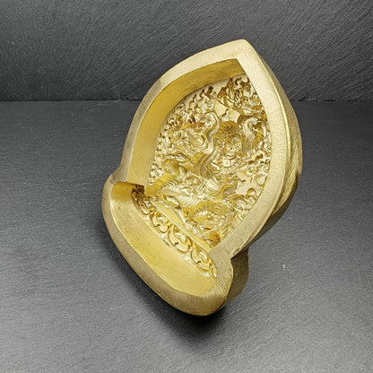 Guru Dorje Drollo / Guru Rinpoche Tsa Tsa Mold - 9cm Height: Tibetan Buddha Statue Maker for Ritual Sacred Art & Offering