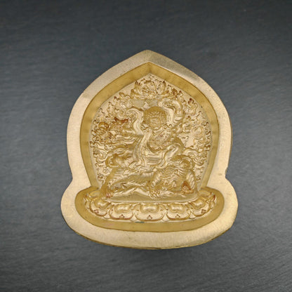 Guru Dorje Drollo / Guru Rinpoche Tsa Tsa Mold - 9cm Height: Tibetan Buddha Statue Maker for Ritual Sacred Art & Offering