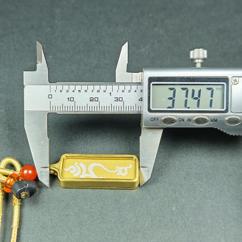 Hand-Painted Green Tara's Seed Syllable Tam Locket - Tibetan Gau Amulet- Stainless Steel Necklace - Spiritual Gift