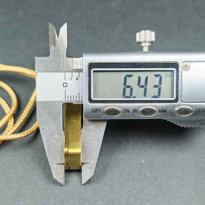 Hand-Painted Green Tara's Seed Syllable Tam Locket - Tibetan Gau Amulet- Stainless Steel Necklace - Spiritual Gift